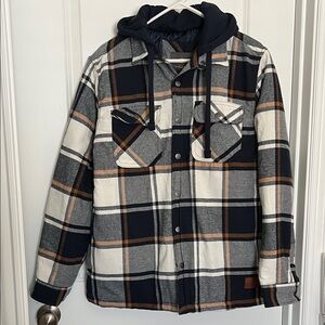 Cloudveil Men's Quilted Flannel Shirt Jacket